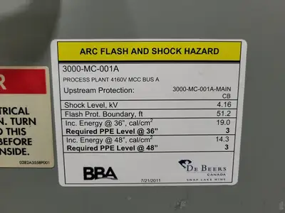 4160V (4.16kV) Power/Vac Switchgear Unit
