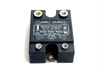 SSR-240-25A-DC1 | Watlow  Solid State Relay 240VAC 25A, 3-32VDC - Used