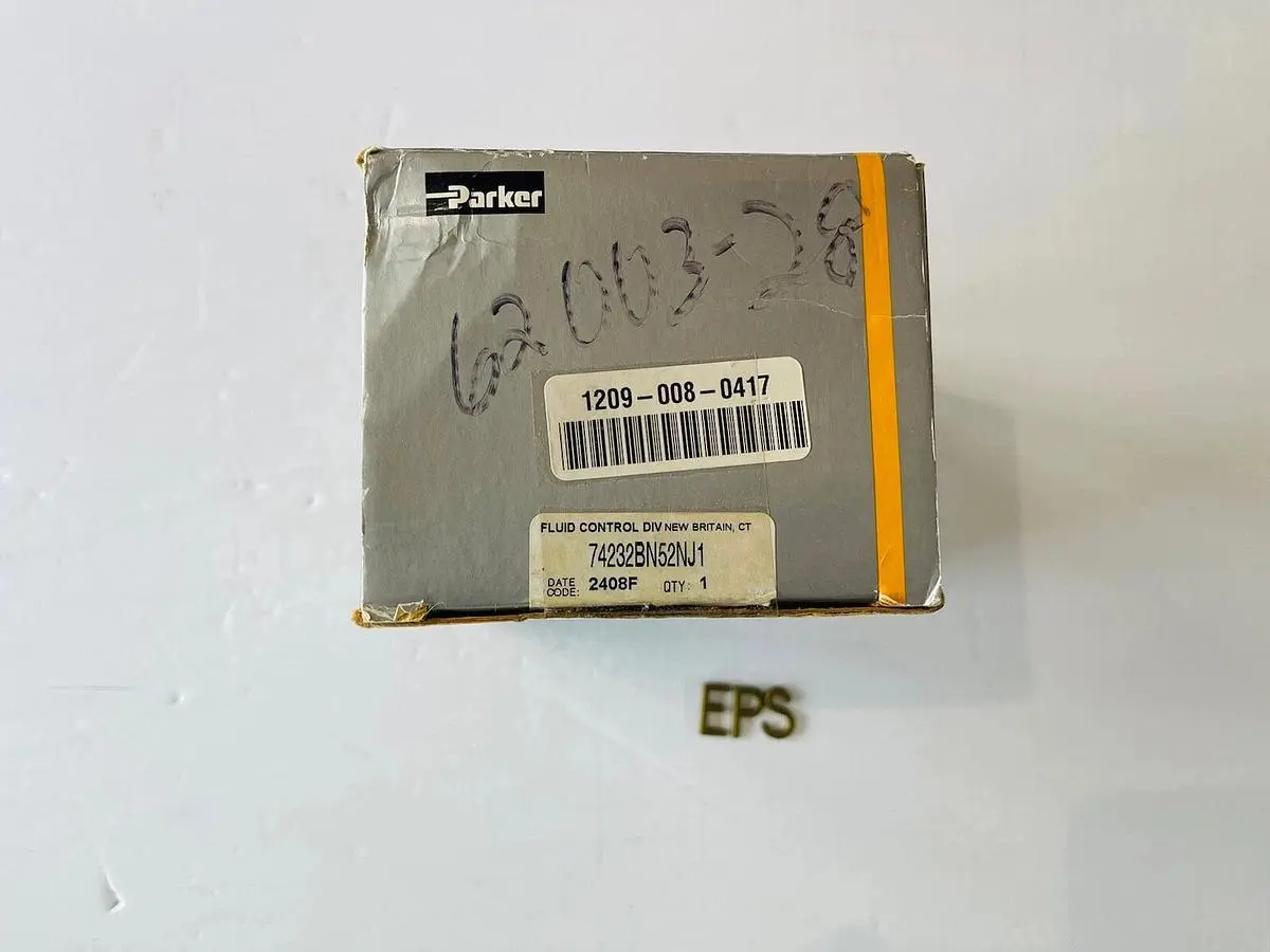 Parker Fluid Control DIV Skinner Valve 3/4" 74232BN52NJ1 #K-1449