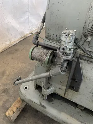 12 TON X 2" TISHKEN CUTOFF PRESS. STOCK #0257724