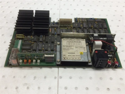 USED SIEMENS 6ES5 900-0AA12 (1)-CPU MODULE 900