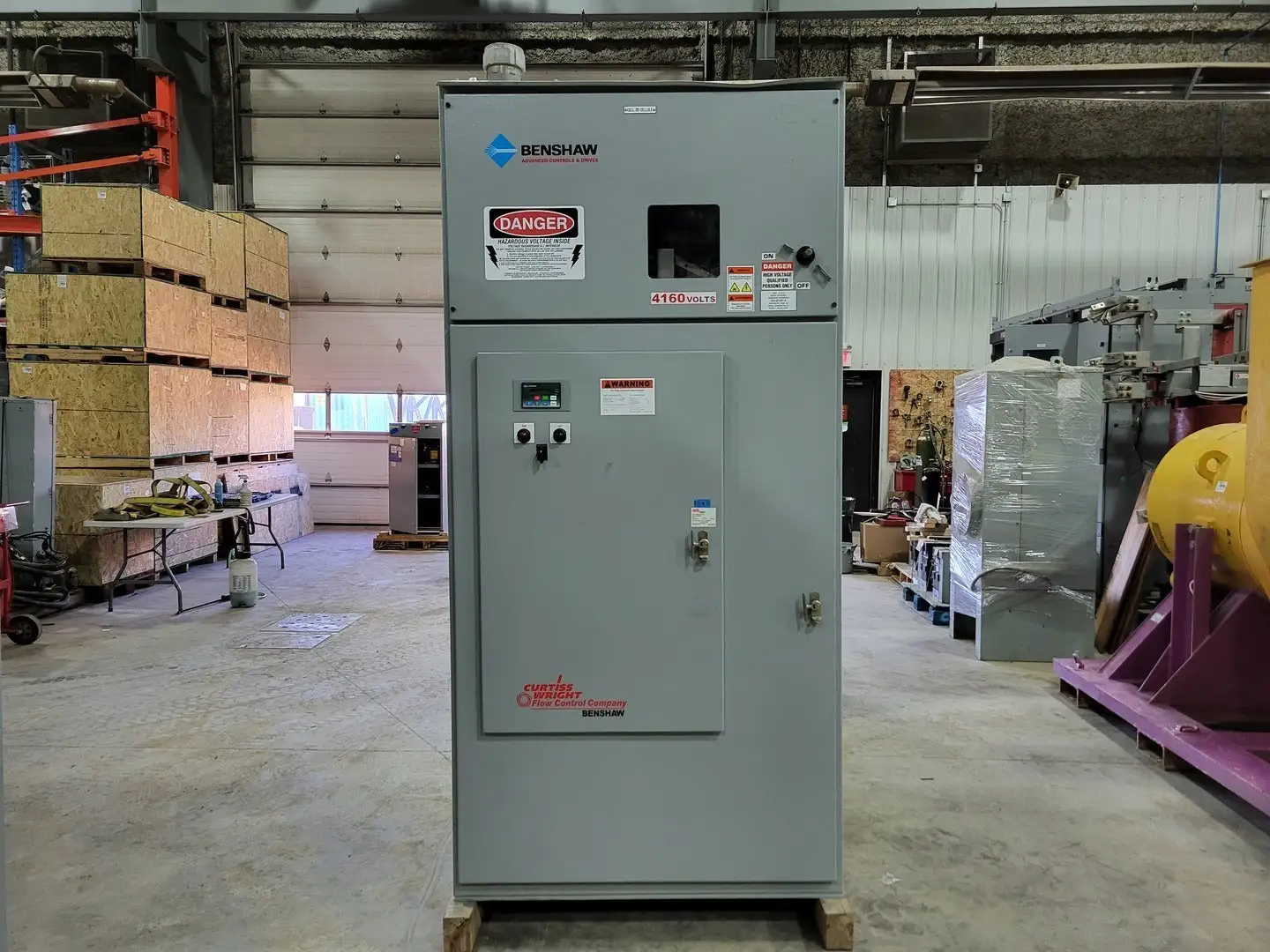 Used BENSHAW CFMVRMX18-450-4160-1 Switchgears British Columbia CA | Lenmark #240725