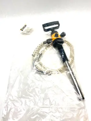 102309 | Oilsafe  Premium Hand Transfer Pump, 1 to 1 Ratio, Yellow - New