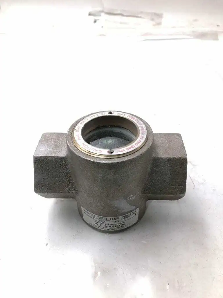 Midwest Model 350 1″ Bronze Sight Flow Indicator 200°F 125PSI