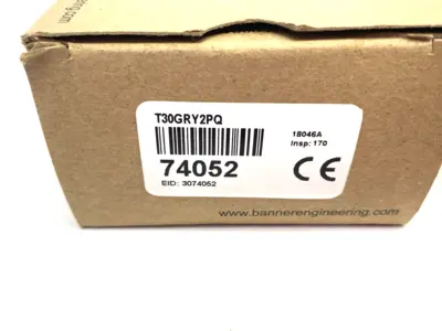 New | in-Stock Banner Engineering EZ-LIGHT Right Angle 30mm Indicator, Panel Mount 3-Color 74052 Light Sources / LED Michigan US | Maverick Industrial Sales #1462910