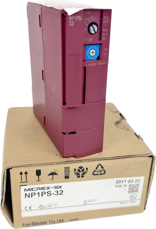 New | in-Stock FUJI ELECTRIC NP1PS-32 PLC Processors | Industrial Parts R Us Inc. #358834