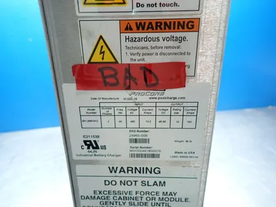 Used POSICHARGE PROCORE 24965006 Rectifier - Battery Chargers Ohio US | HGR 24 #981439