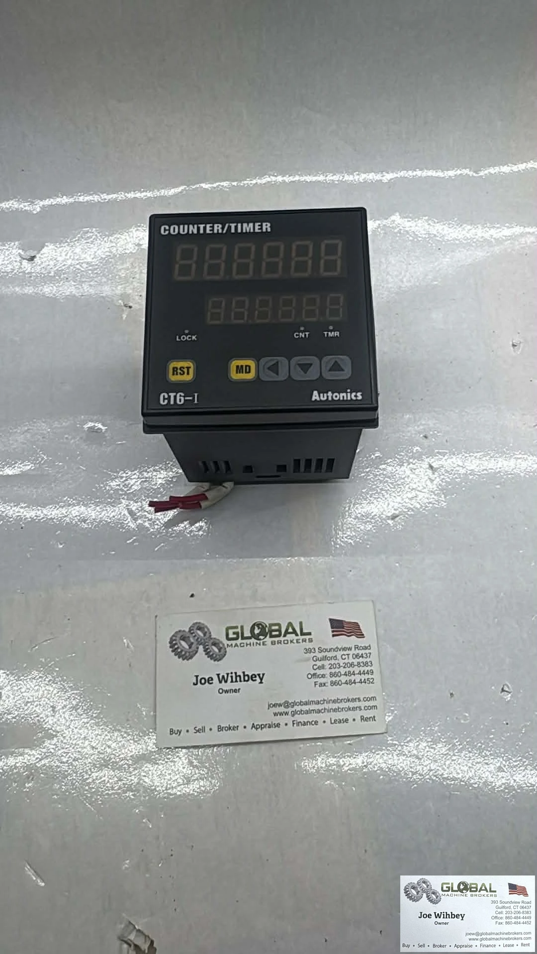 Autonics CT6-I Counter/Timer 6 Digit digital indicator