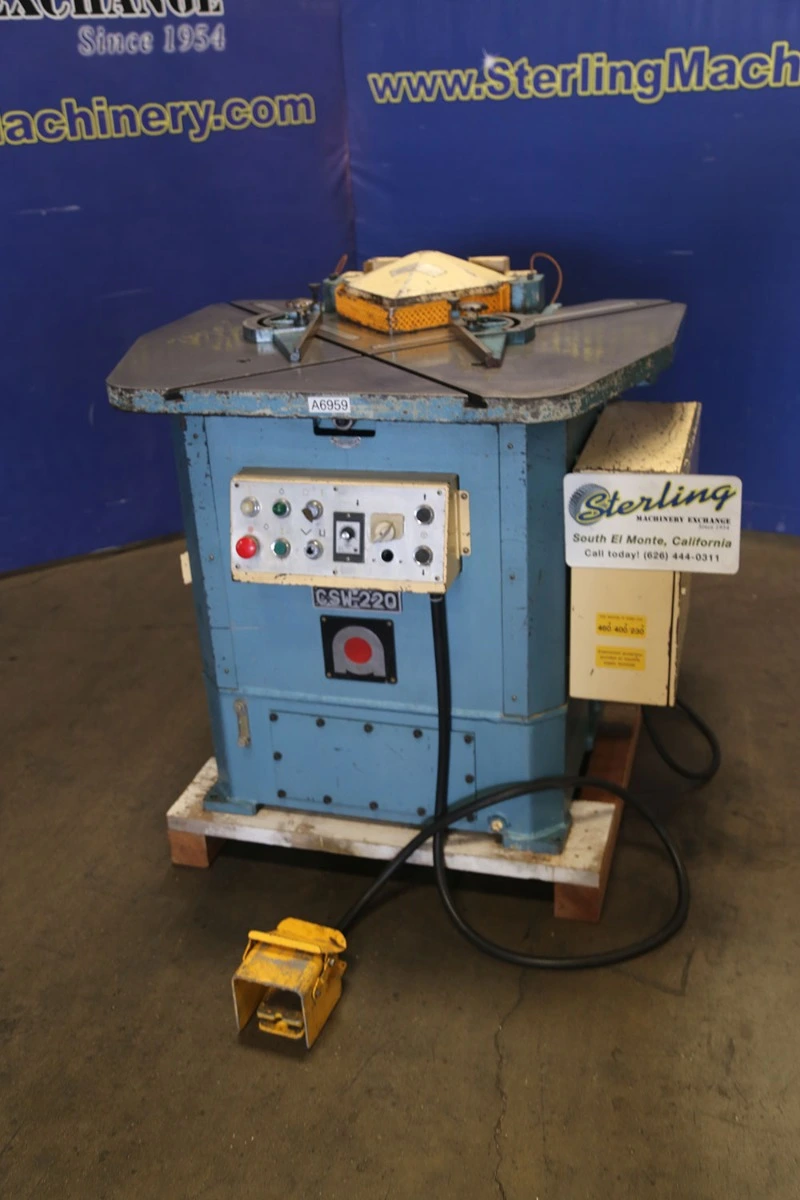 Used AMADA CSW-220 Notching Machines California US | Sterling Machinery Exchange #1465623