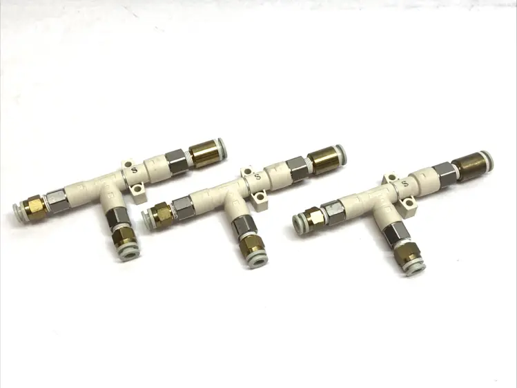 Used SMC Vacuum Ejector FNIP LOT OF 3 Vacuum Pumps Michigan US | Maverick Industrial Sales #1392289