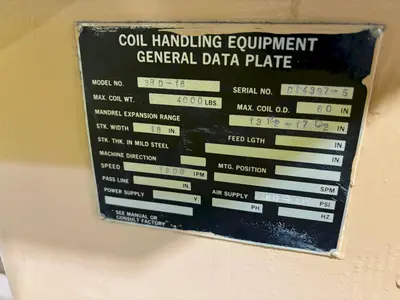 USED CWP 3RD-18 DOUBLE END