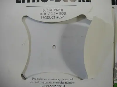 USED LITHO- SCORE 826
