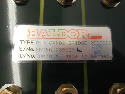 BALDOR 10878A PHM CARD2 BRIDGE RECTIFIER