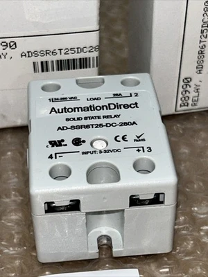 NEW AUTOMATION DIRECT AD-SSR6T25-DC-280A