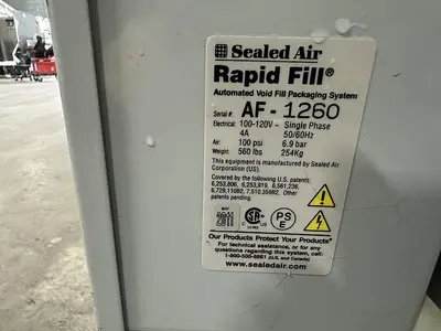 USED SEALED AIR RAPID FILL
