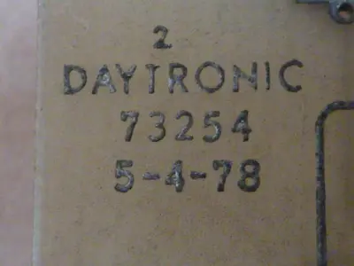 USED DAYTRONIC 9170