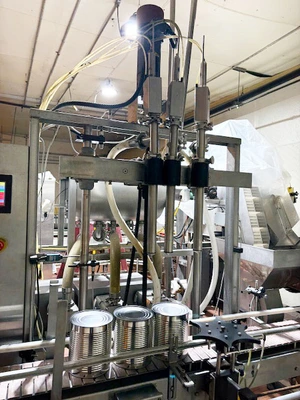FPS 3-Head Automatic Inline Pump Filler