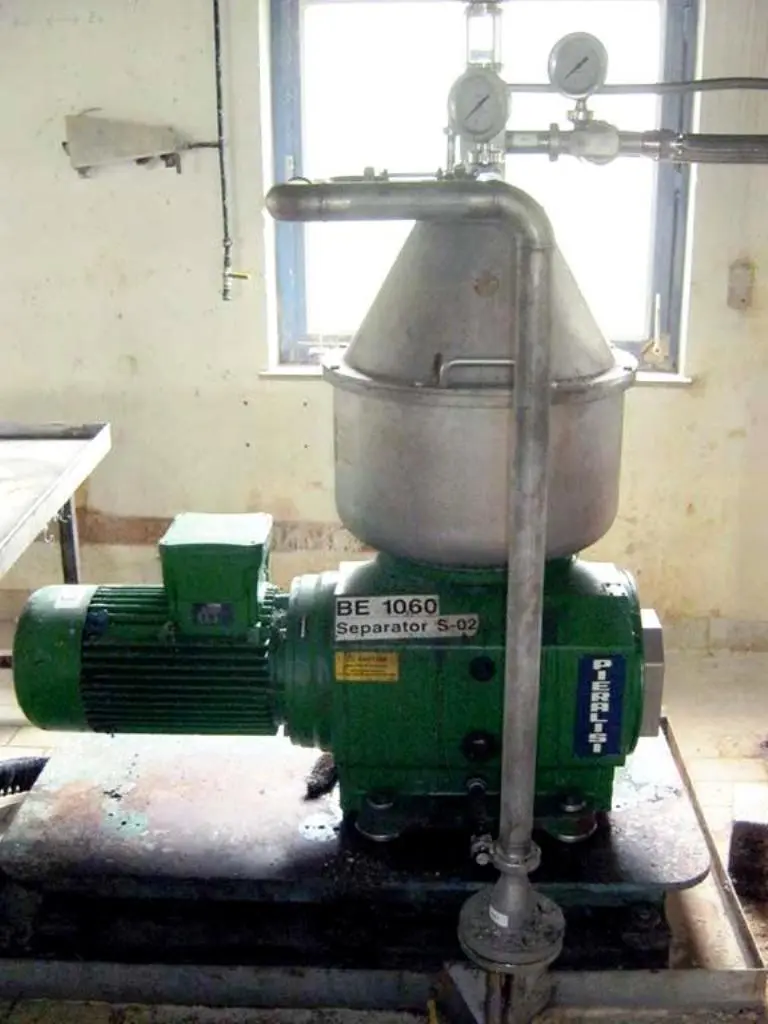 Pieralisi S300 BD33 solid bowl separator, 316SS.