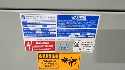 1600 AMP Fusible Main w Metering Switchgear 3PH 4 Wire Service Entrance