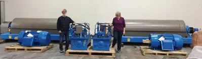 (2) Bird M4900 (30 x 96) decanter centrifuges, 316L SS.