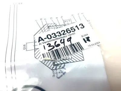 NEW REINHARDT-TECHNIK VALVE SEAL/WEAR KIT