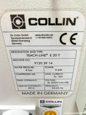 USED DR. COLLIN E20T