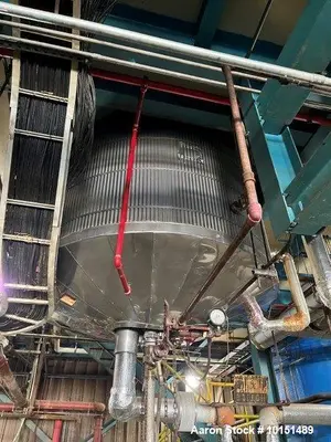 Alloy Fabricators Approximately 2,200 Gallon 316L Stainless Steel Jacketed Mix T