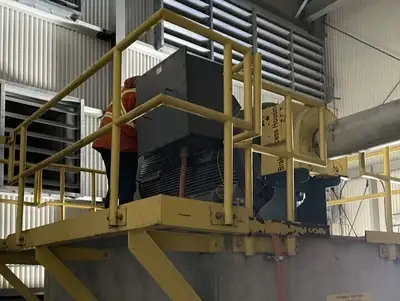 Fresh Air Ventilation System for Mining 1000hp 375000cfm