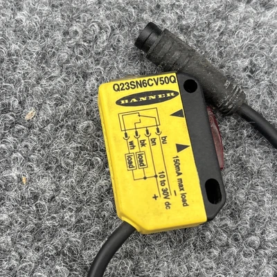 Used Banner Q23SN6CV50Q Photoelectric Sensors California US | Davliegogo LLC #1706777