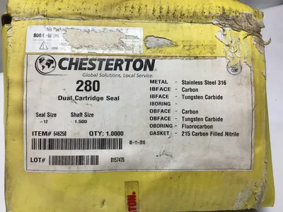 CHESTERTON 280 1.5″ DOUBLE CARTRIDGE STATIONARY SEAL ASSY SS 646258