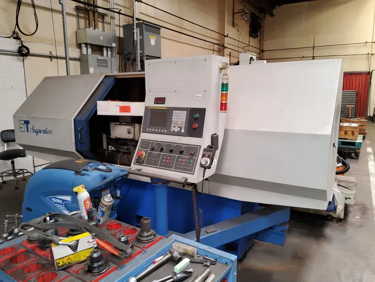 Used 2008 SUPERTEC G32A-50CNC Cylindrical Grinders Including Plain & Angle Head Michigan US | iGAM Industrial Marketplace #299015