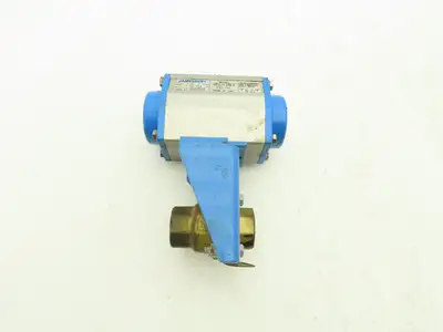 Jamesbury VPVL10SR6AF0514 Pneumatic Actuator 1/4 Turn 80psi 8ft-lb 1" Ball Valve