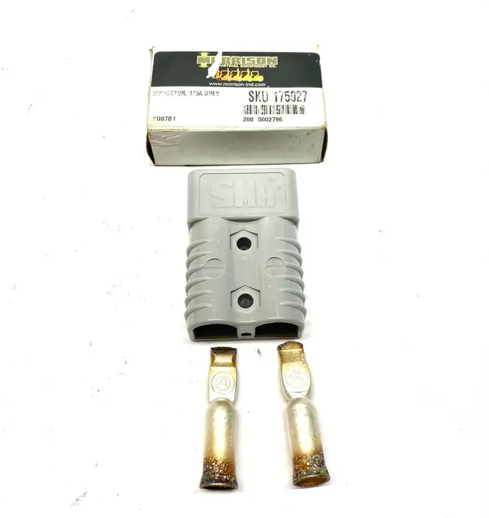 New | in-Stock MORRISON GREY BATTERY CONNECTOR Misc Electrical & Power Parts | Maverick Industrial Sales #1122373