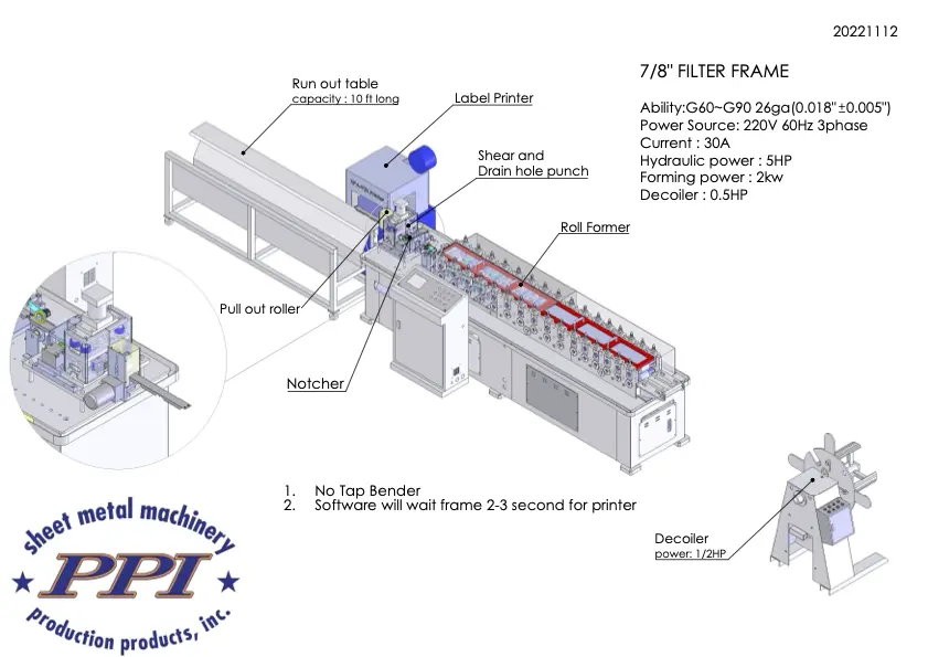 PROFAB Filter Frame Pro