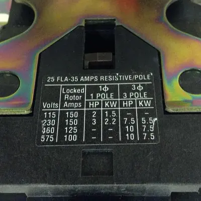 USED EATON CUTLER HAMMER C25DNF325