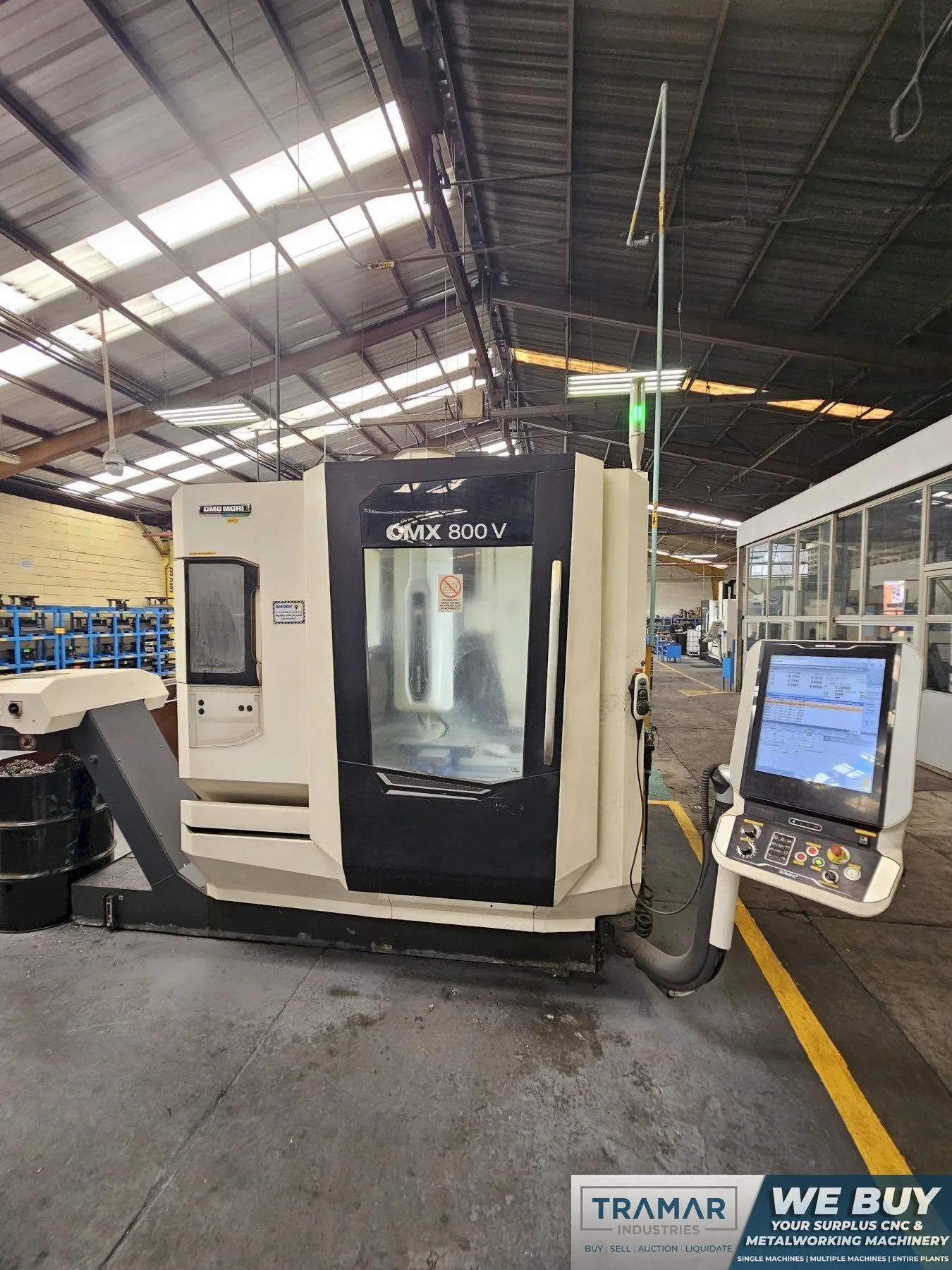 Used 2021 DMG MORI CMX 800 V Vertical Machining Centers Michigan US | Tramar Industries #1271560