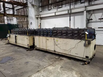 20 STAND X 2" TISHKEN ROLLFORMER, 8" ROLL SPACE: YOBRO #25359