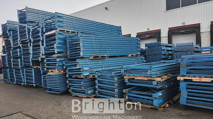 Used UNKNOWN BRAND USED PALLET RACKS IN GREAT CONDITION. Racks/Shelving Ontario CA | Brighton Woodworking Machinery #477036