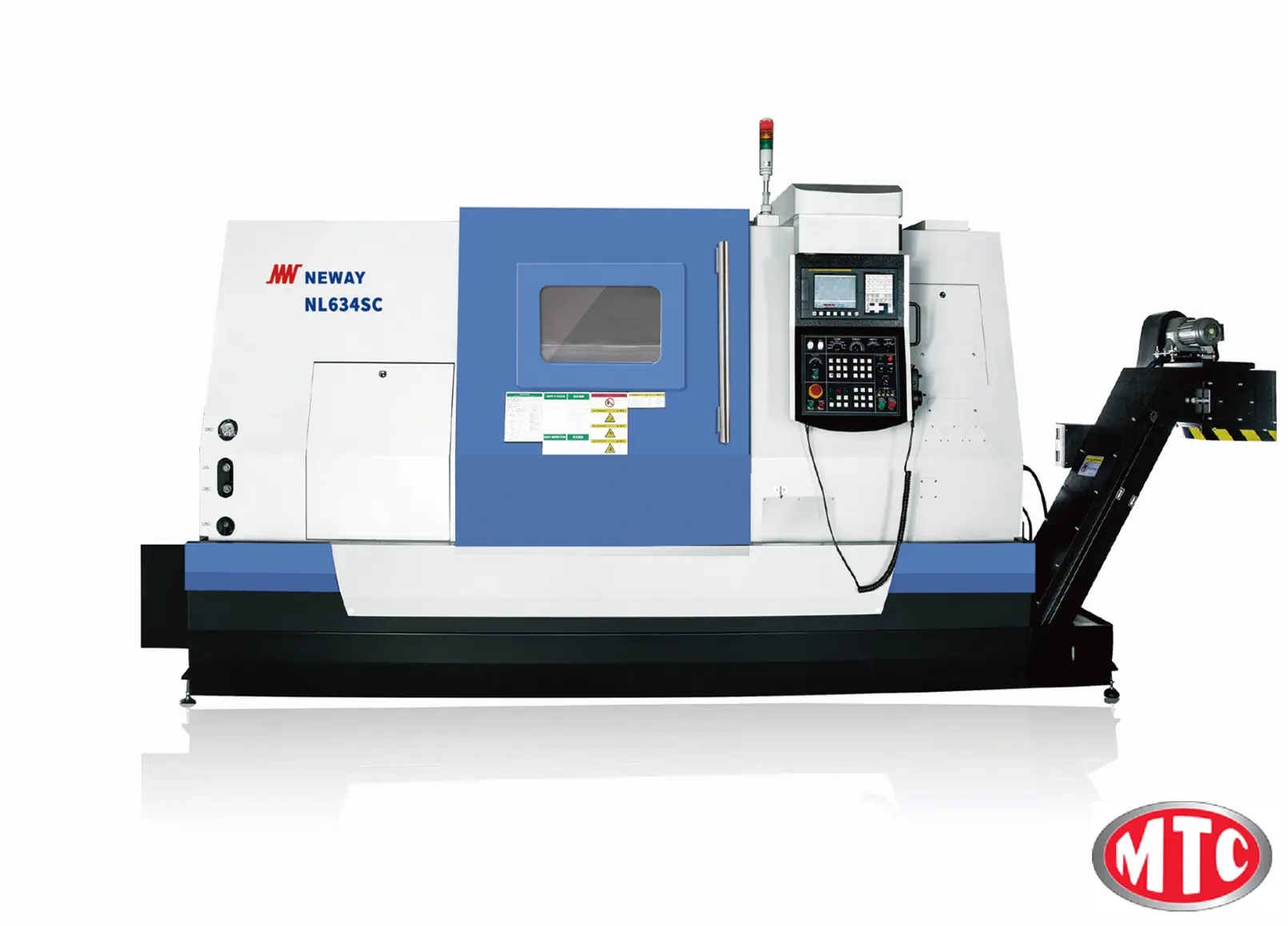 Neway CNC Heavy duty Slant bed lathe w/ Fanuc control