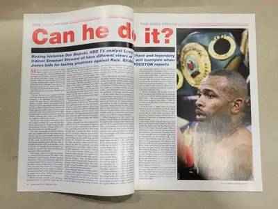 USED BOXING MONTHLY FEBRUARY 2003