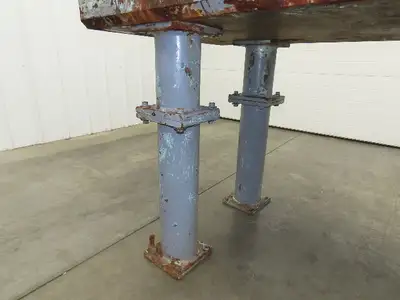 4" Thick Top Steel Fabrication Welding Layout Table Work Bench 103"x31.5"x36"