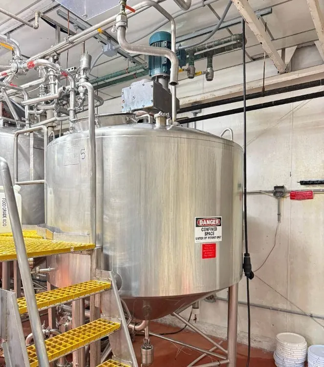 Used WALKER 600 Gallon Kettle PZ-CB-HD Stainless Steel Tanks New Jersey US | EcReCon Inc #1403948