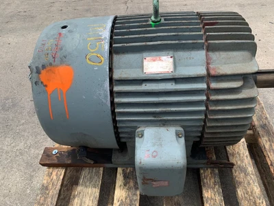 General Electric 125 HP, 1800 RPM, Electric Motor
