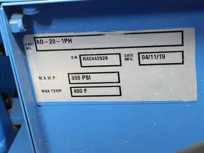 USED 2019 THERMAL TRANSFER PRODUCTS AO-20-1PH