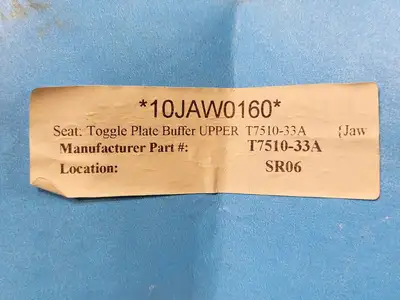 Seat Toggle Plate Buffer Upper T7510-33A