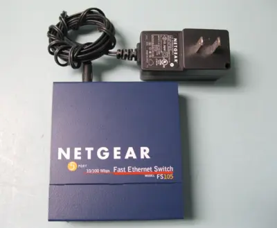 Lot (6) Mixed IT Ethernet Switch & Dell Wyse D10D Thin Client w Cords E13