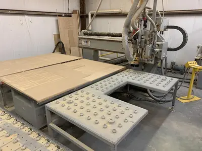 NORTHWOOD 58ENST, 5' x 8' MOVING TABLE CNC ROUTER
