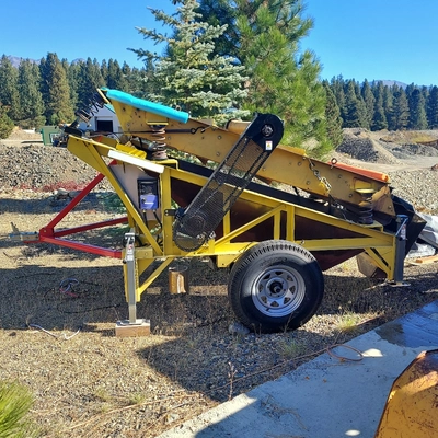 Portable 2-Deck Screen Classifier