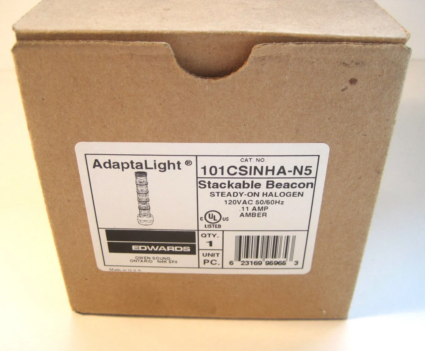 NEW EDWARDS 101CSINHA-N5 STACK LITE 101CSINHAN5