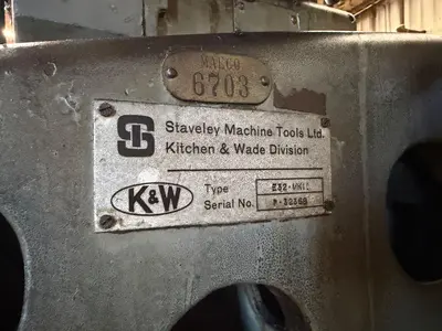 Used STAVELEY MACHINE TOOLS LTD. E32-MKII Radial Drills Ontario CA | Aucto #1308166